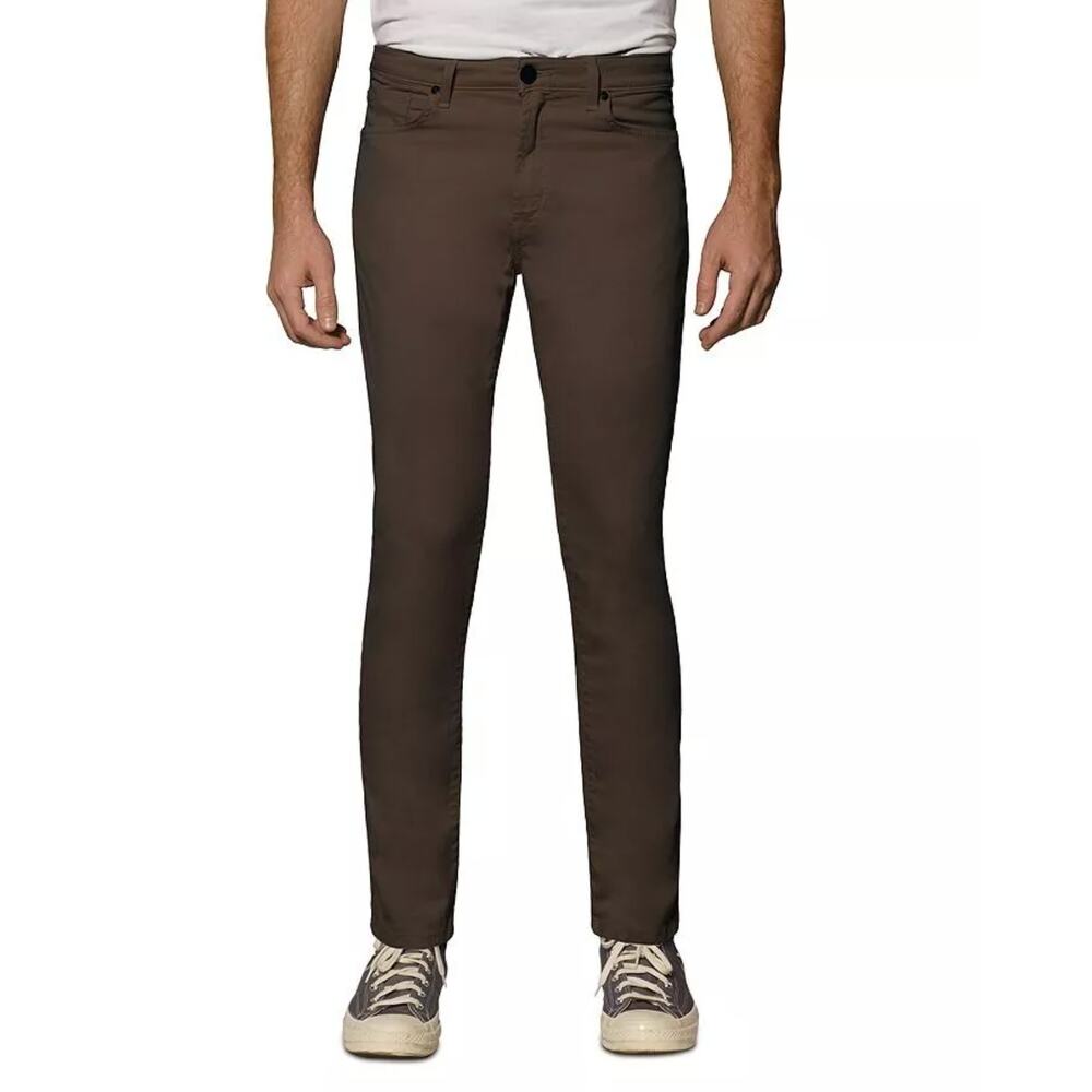 MONFRERE Men's Brando Slim Fit Jeans 40x31 Brown Cafe Straight Parisian Luxe NWT